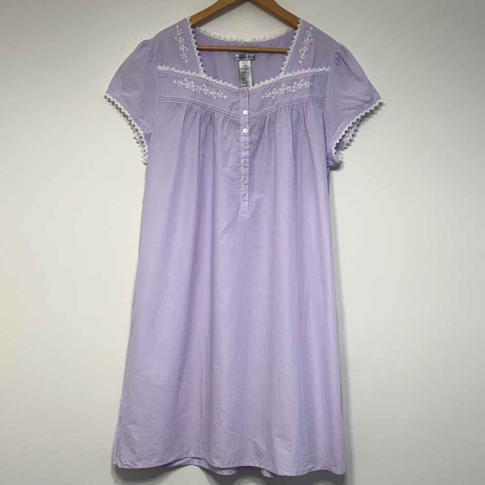 Lavender Cotton Nightgown